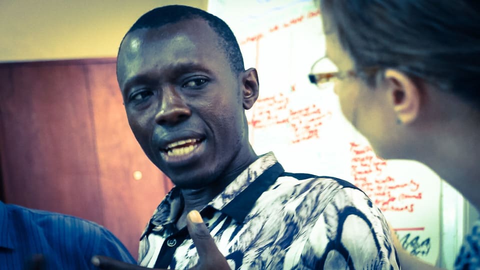 Ebola survivor Alleiyou shares his story  